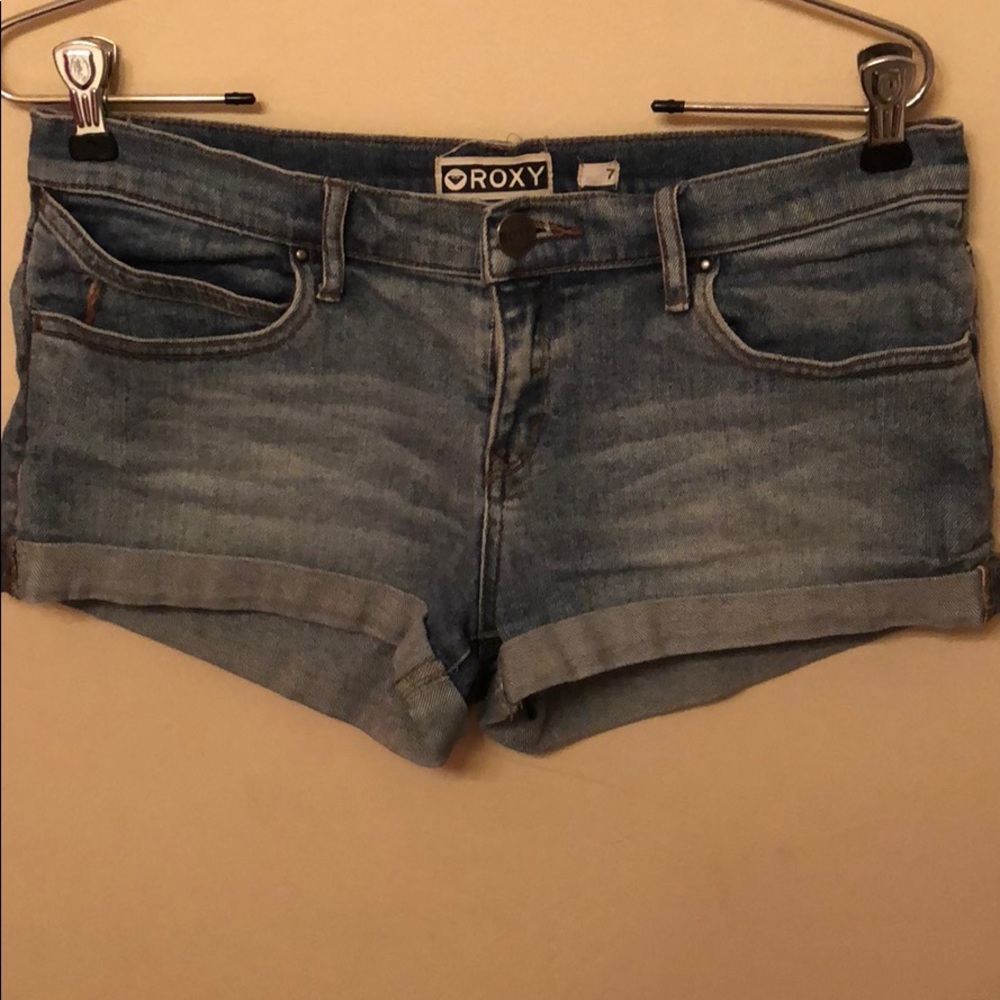 Roxy jean shorts